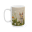 Artistic Mug - Felted Bunnies 3