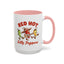 Humor Mug - Red Hot Silly Peppers