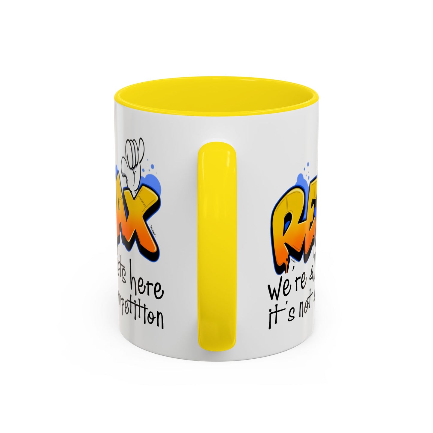 Humor Mug - Relax We're All Idiots Here