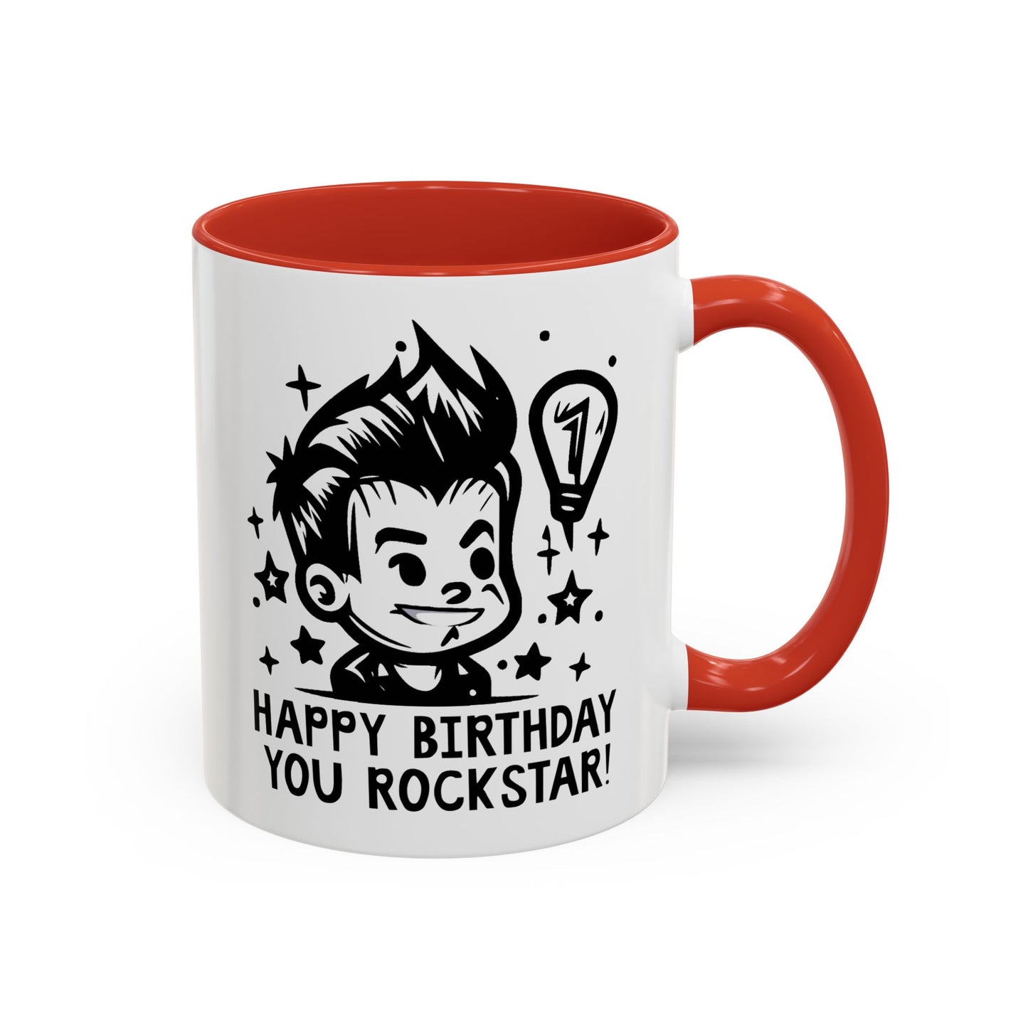 Birthday Mug - You Rockstar!