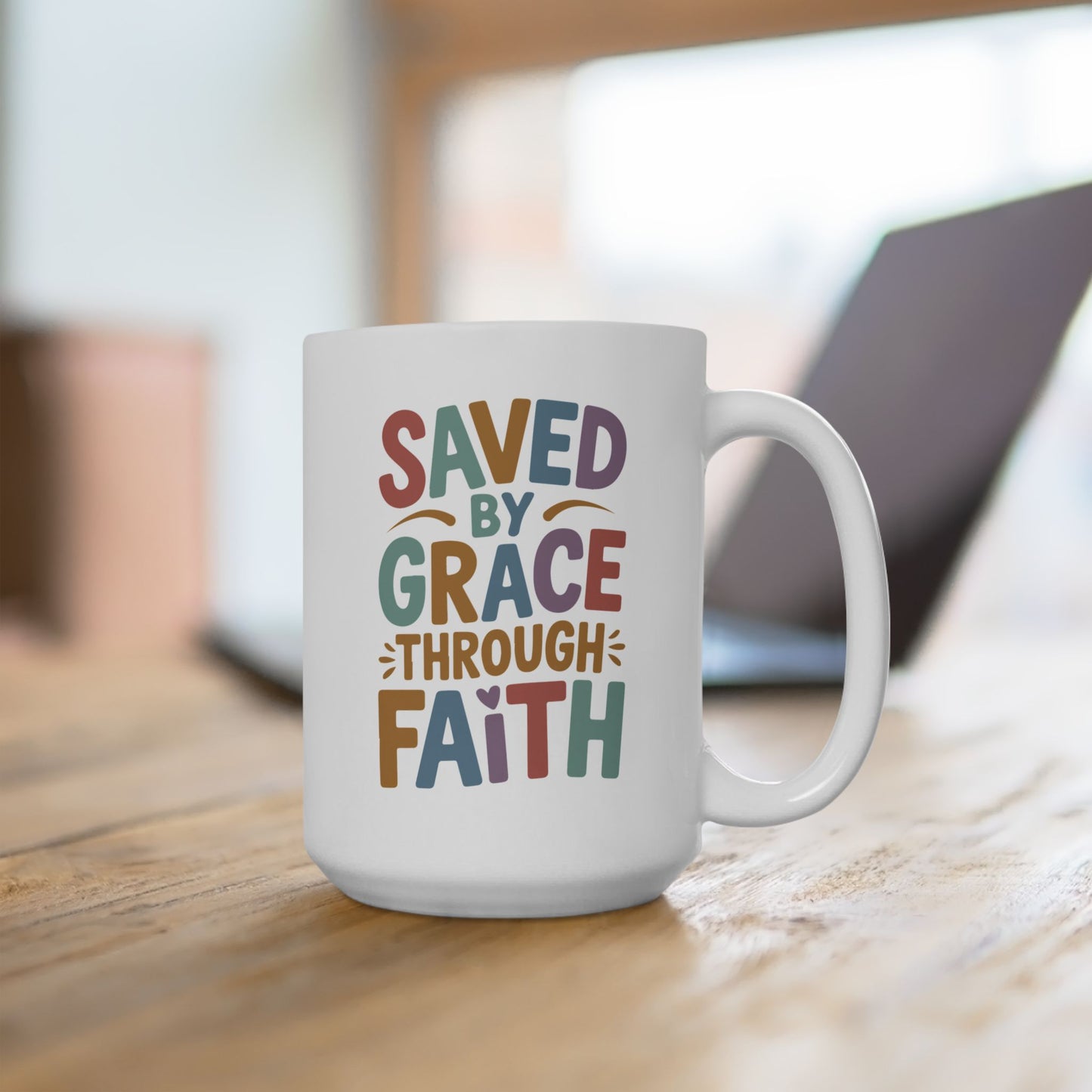 Religious Mug - Save By Grace