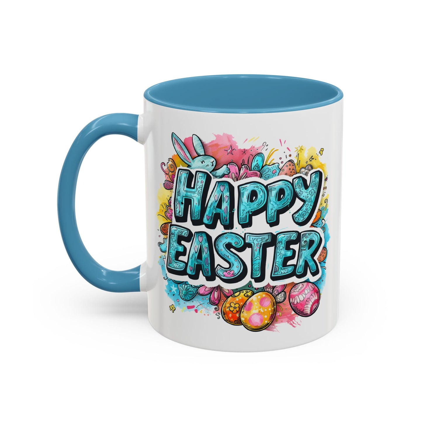 Easter Mug - Happy Easter Blue