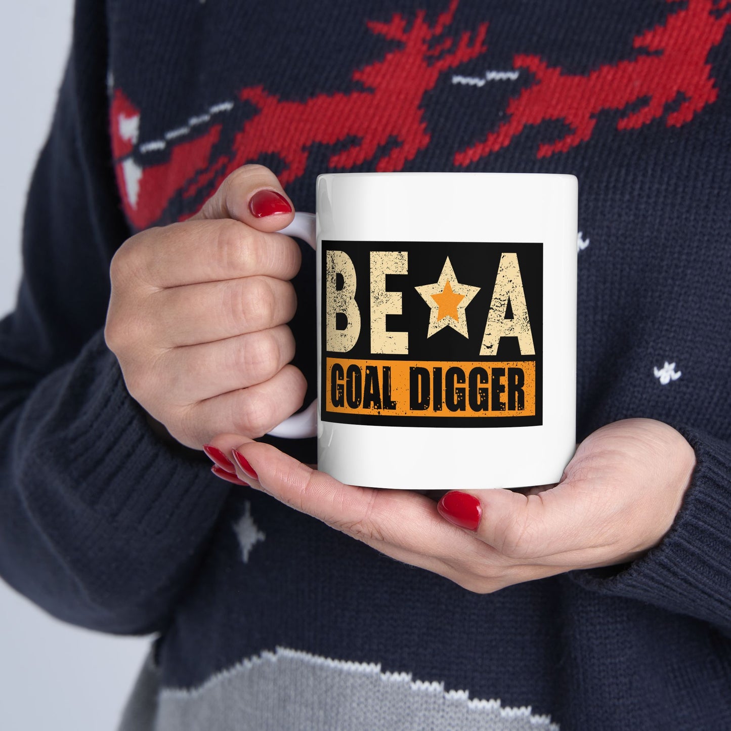 Motivation Mug - Be a Goal Digger