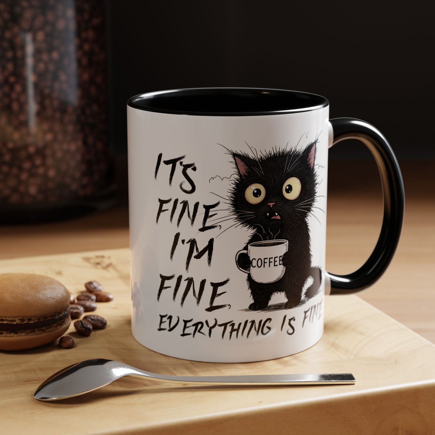 Animal Mug - It's Fine I'm Fine Everything is Fine