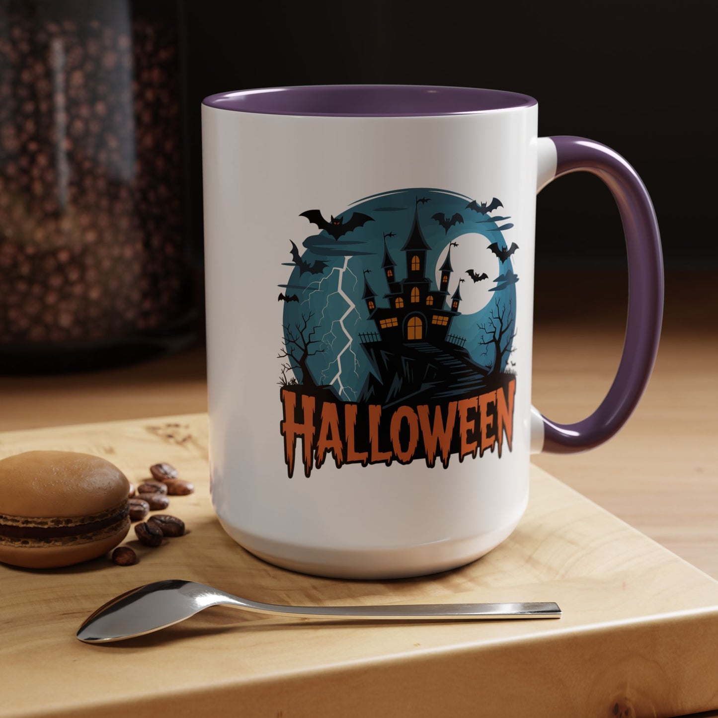 Halloween Mug - Halloween Haunted House