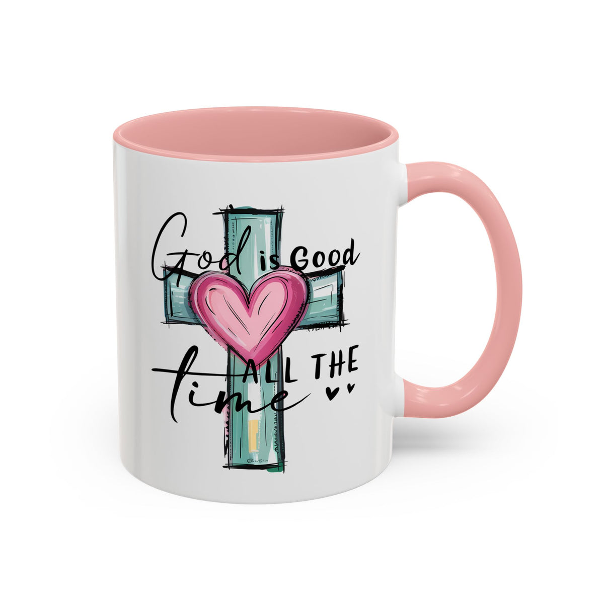Religious Mug - God Is Good Cross