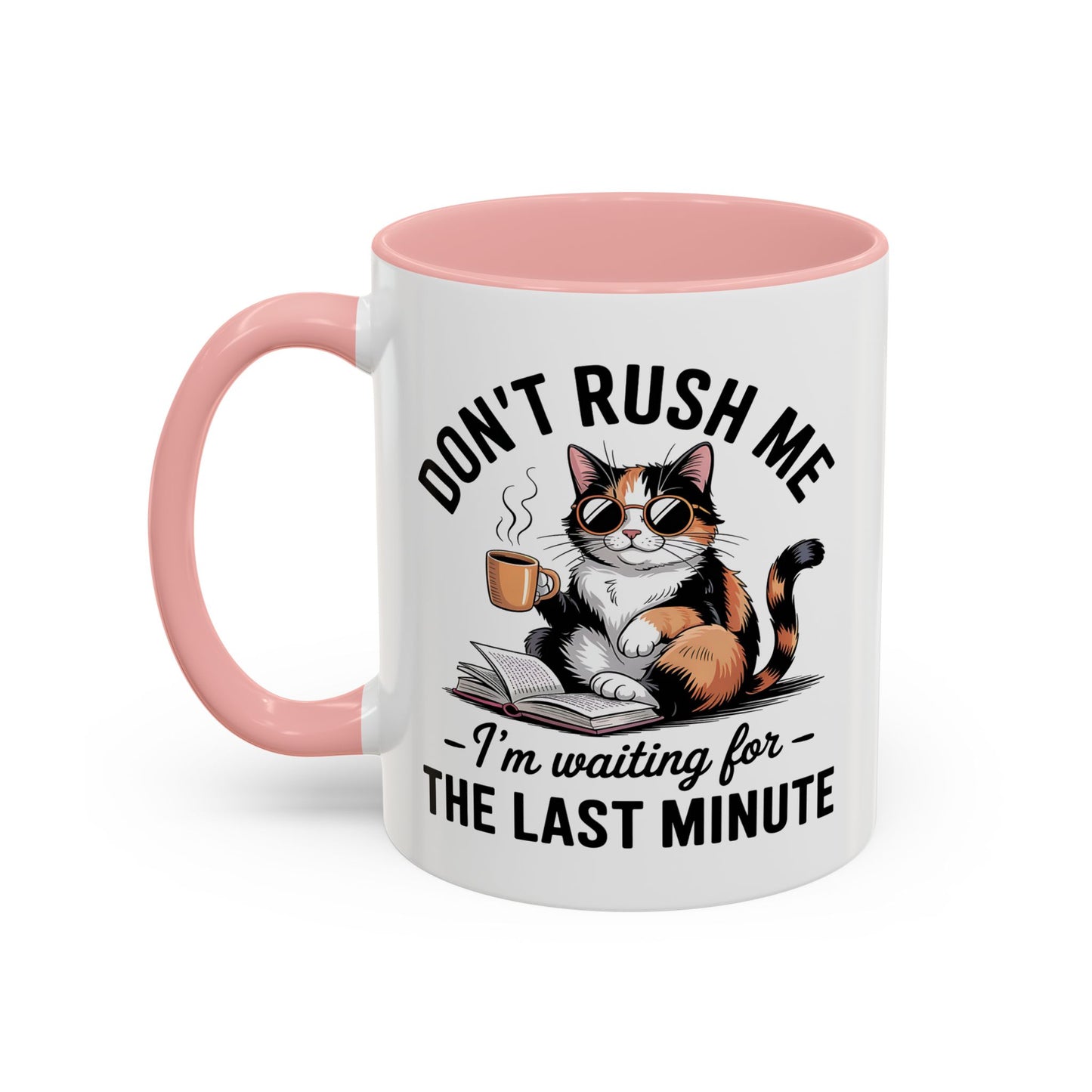 Humor Mug - Don't Rush Me Cat