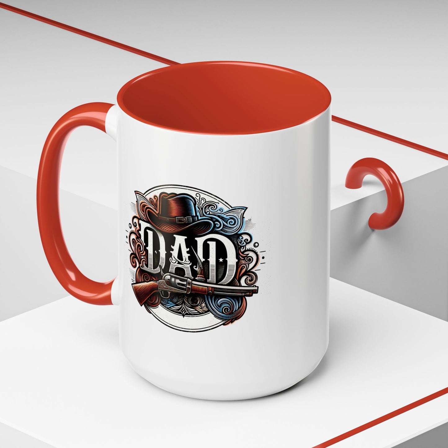 Father's Day Mug - Dad Cowboy