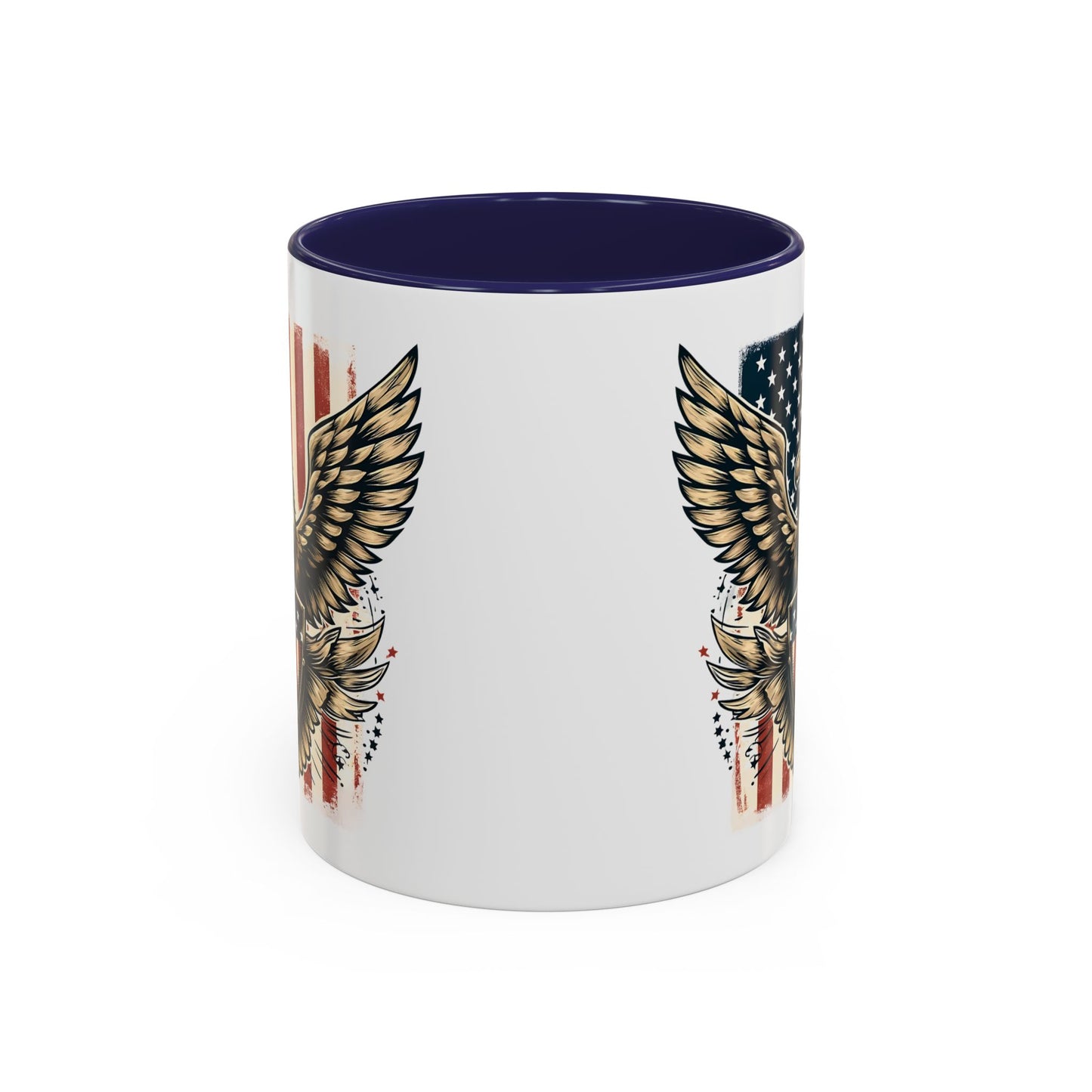 4th of July Mug - American Bald Eagle Flag 9