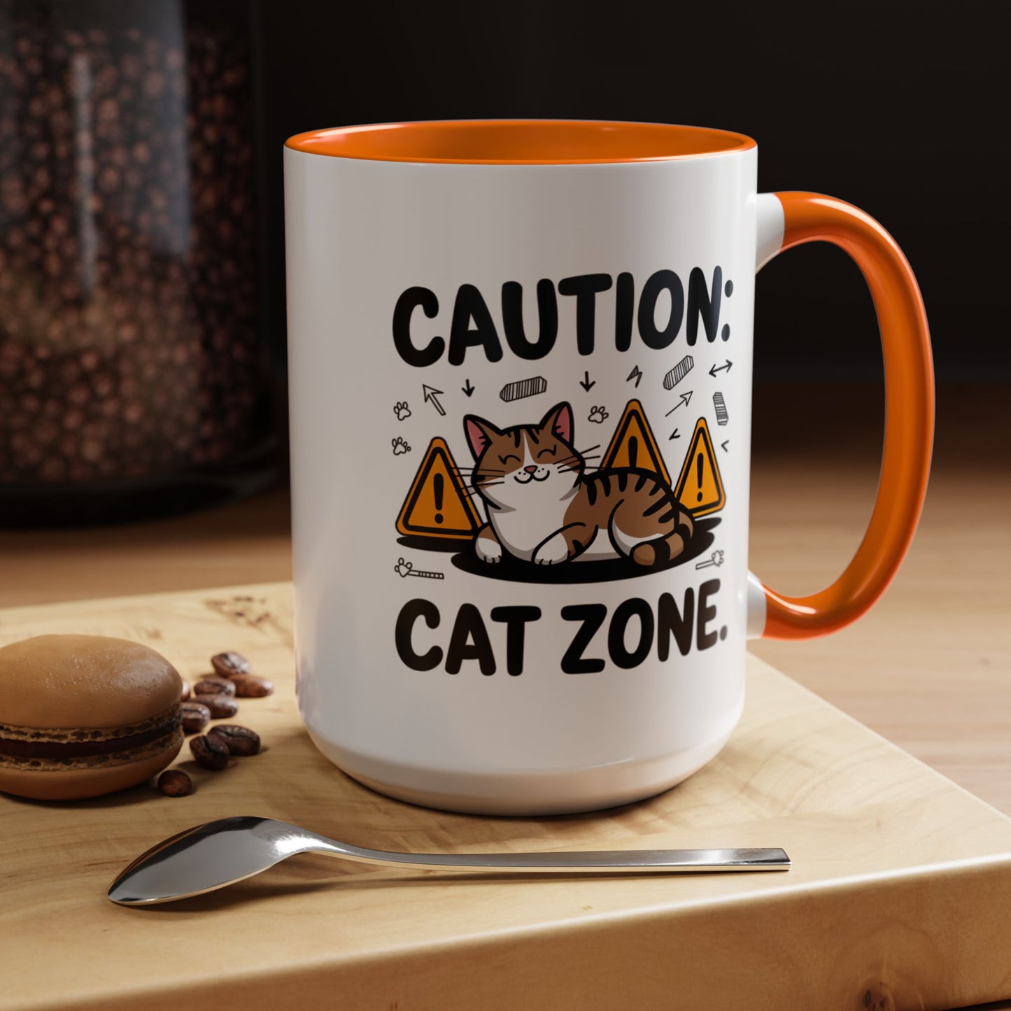 Animal Mug - Caution: Cat Zone