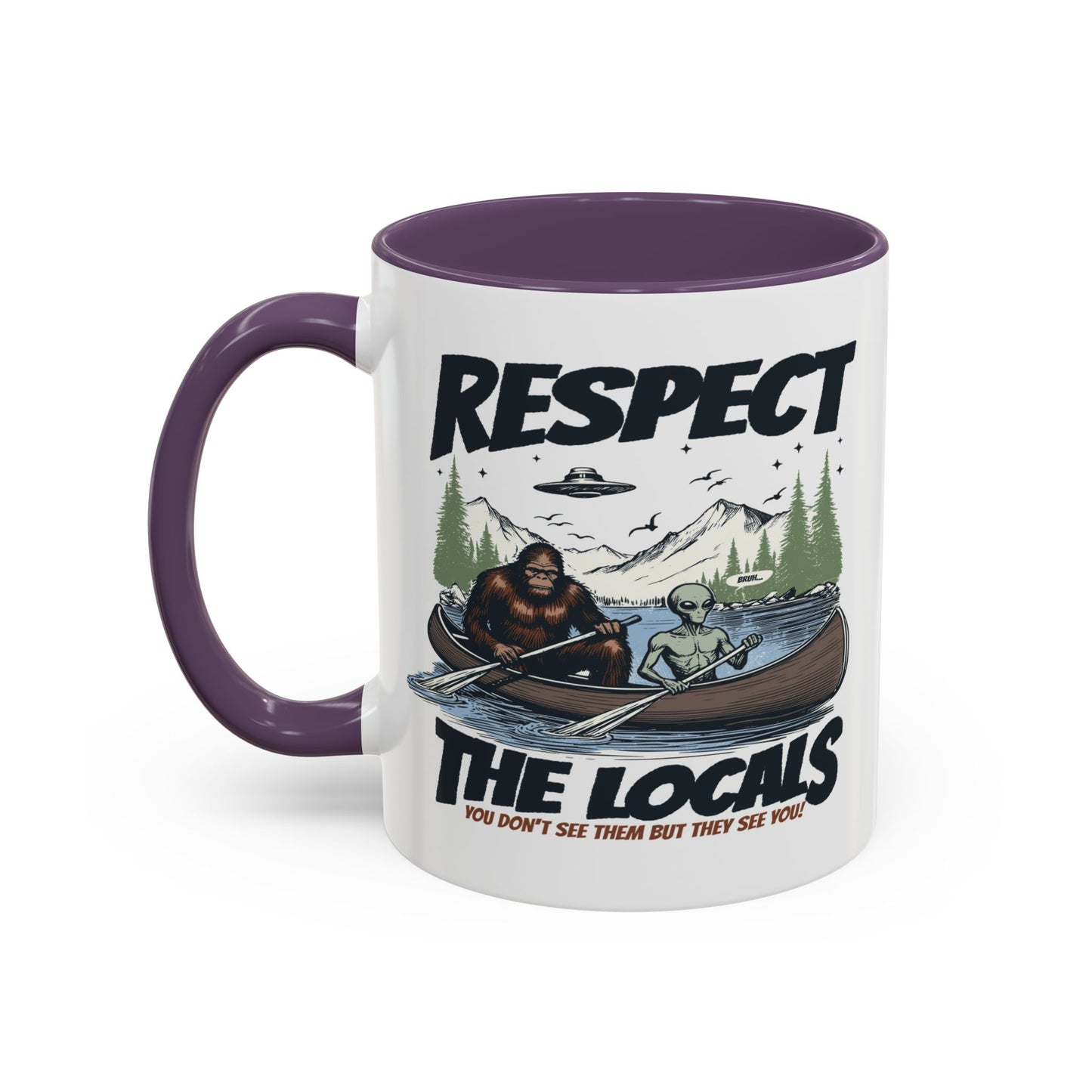 Alien Mug - Respect The Locals