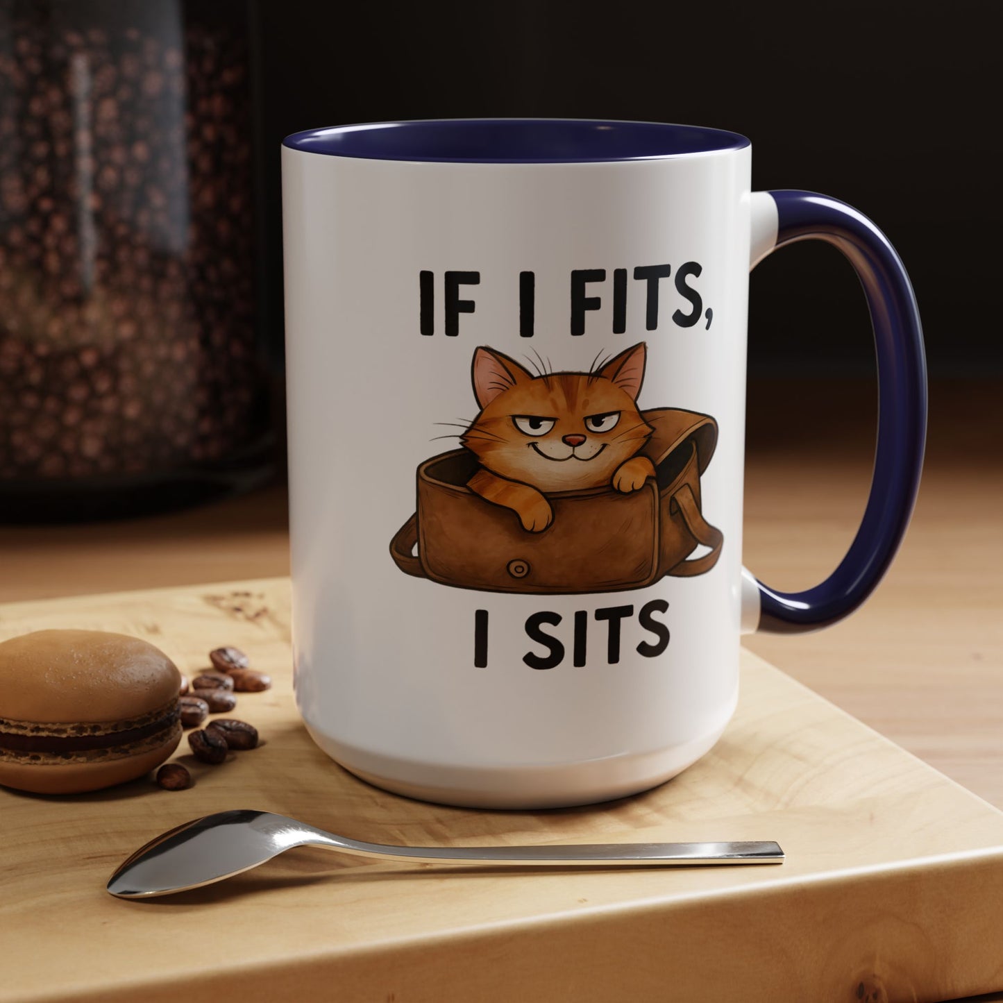 Animal Mug - If I Fits I Sits