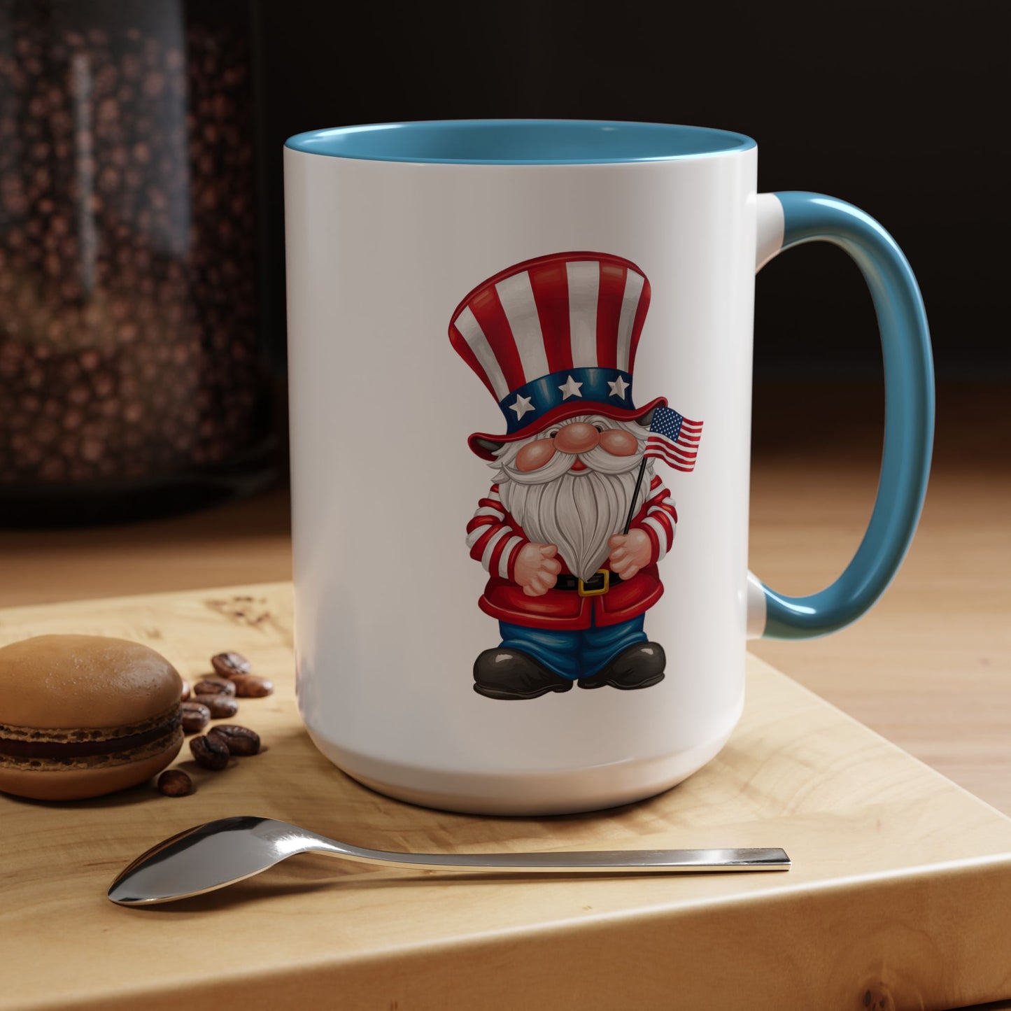 4th of July Mug - American Gnome 11