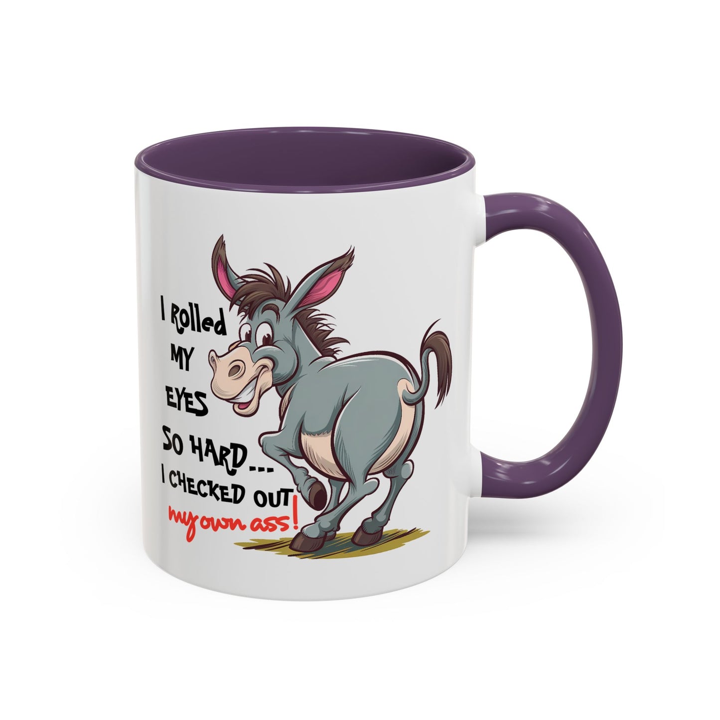 Adult Mug - I Rolled My Eyes So Hard