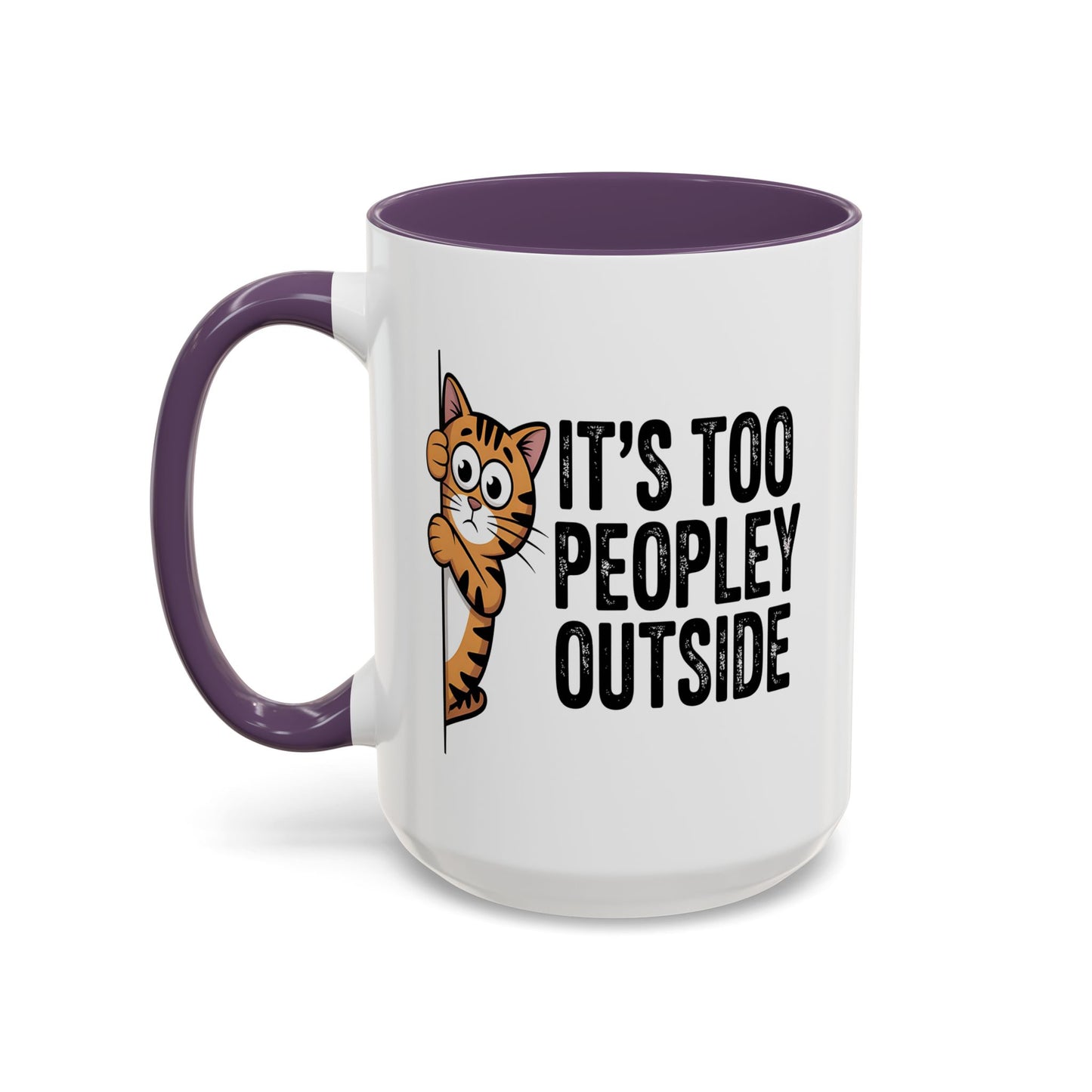 Animal Mug - It's Too Peopley Outside
