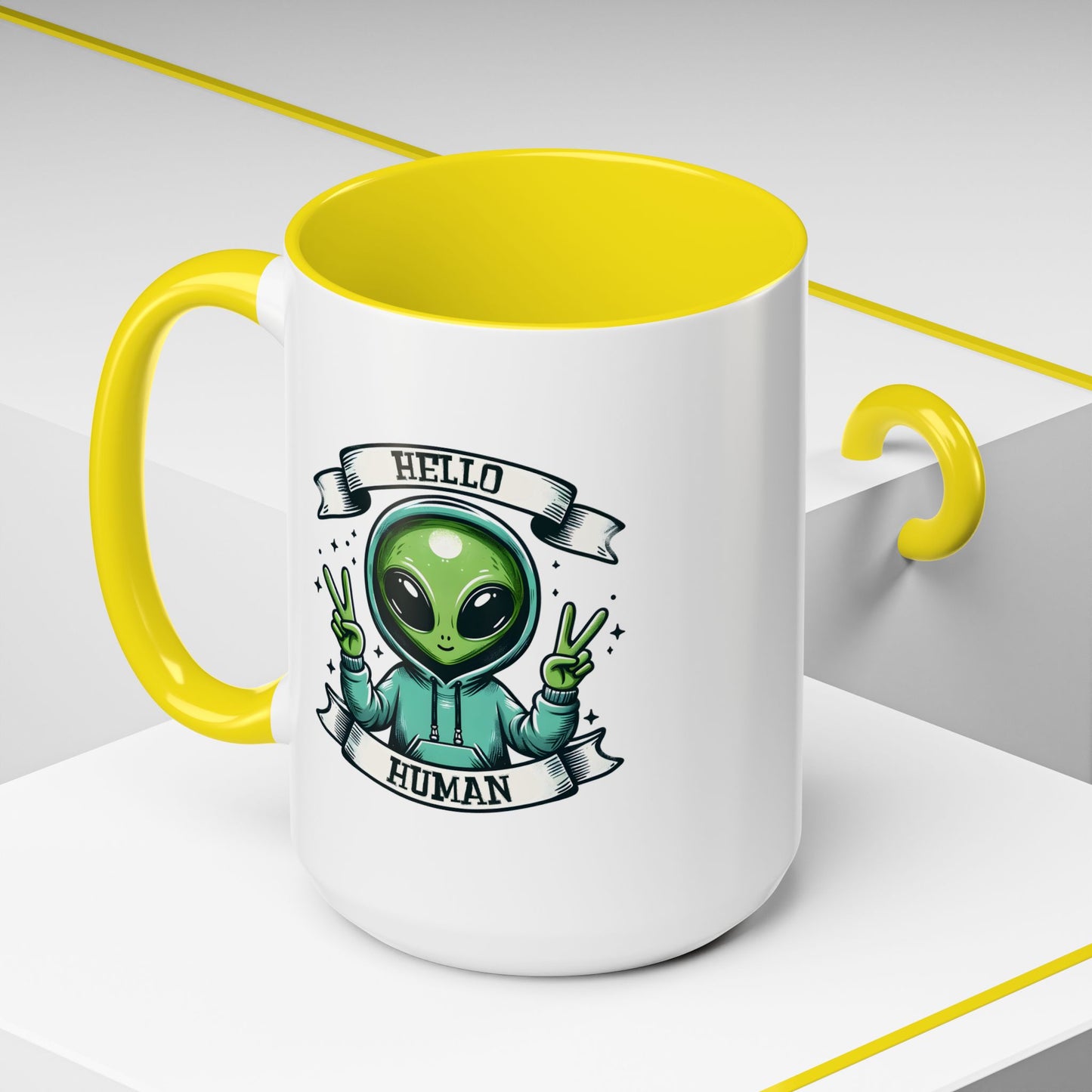 Alien Mug - Hello Human