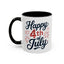 4th of July Mug - Happy 4th of July Fireworks