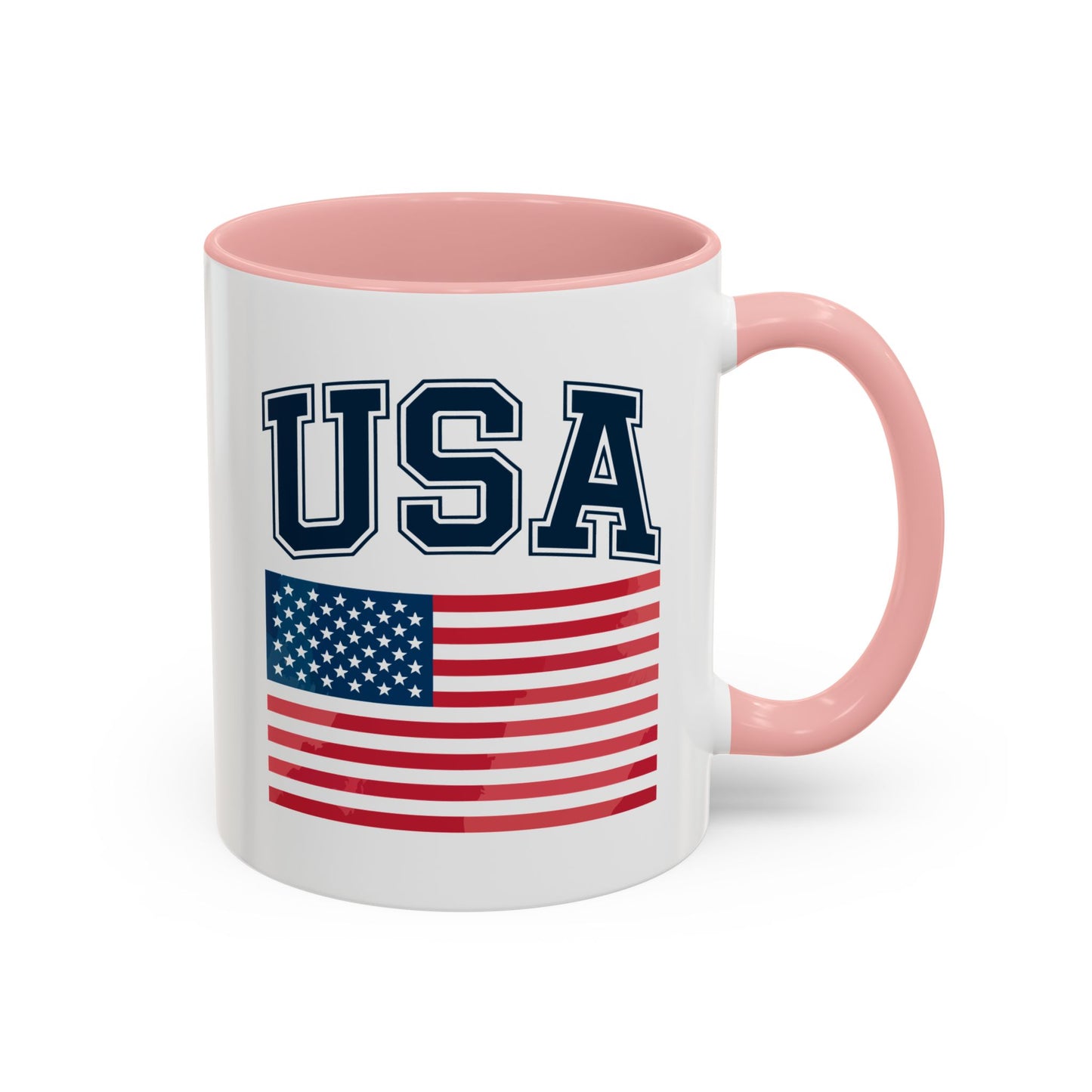 4th of July Mug - USA & Flag