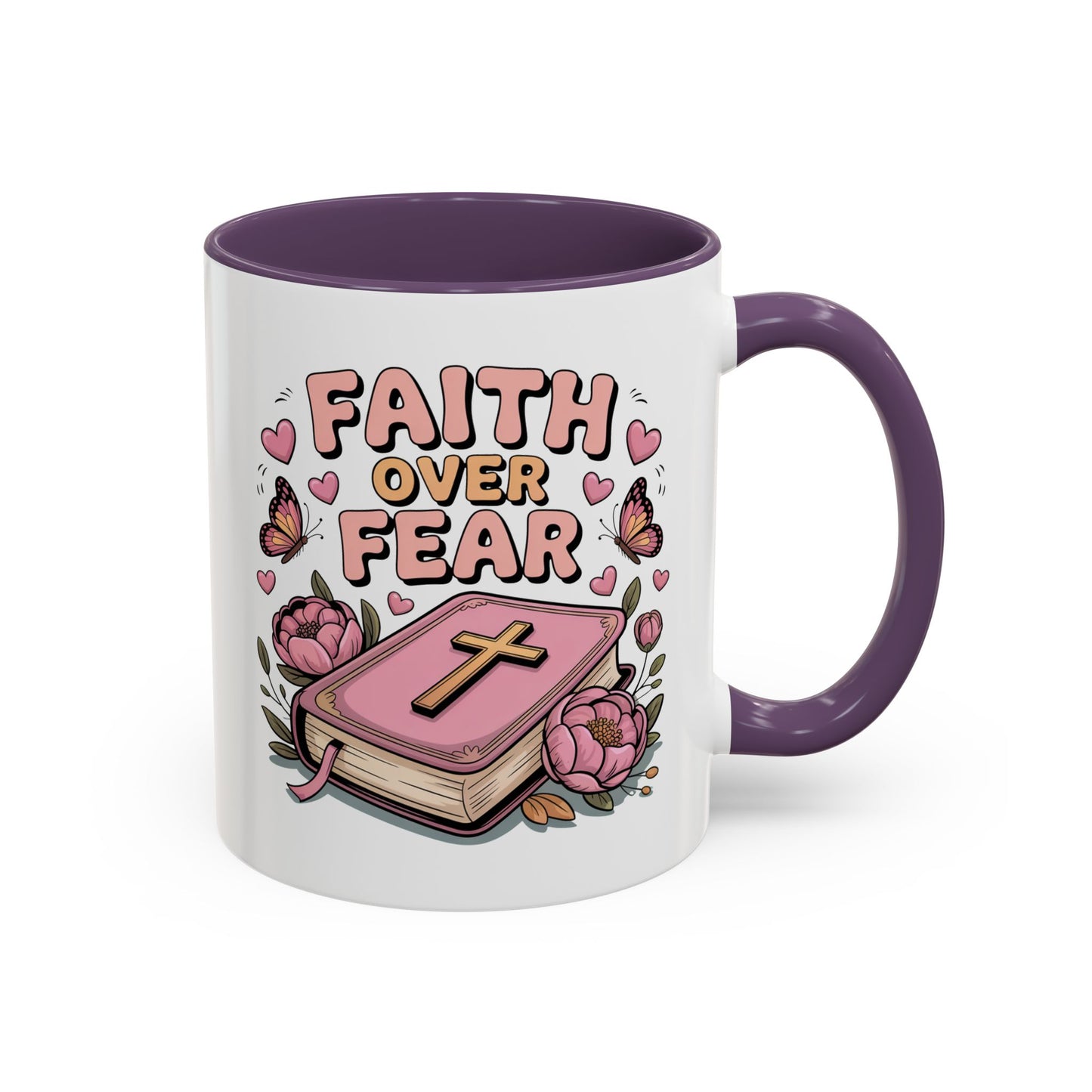 Religious Mug - Faith Over Fear