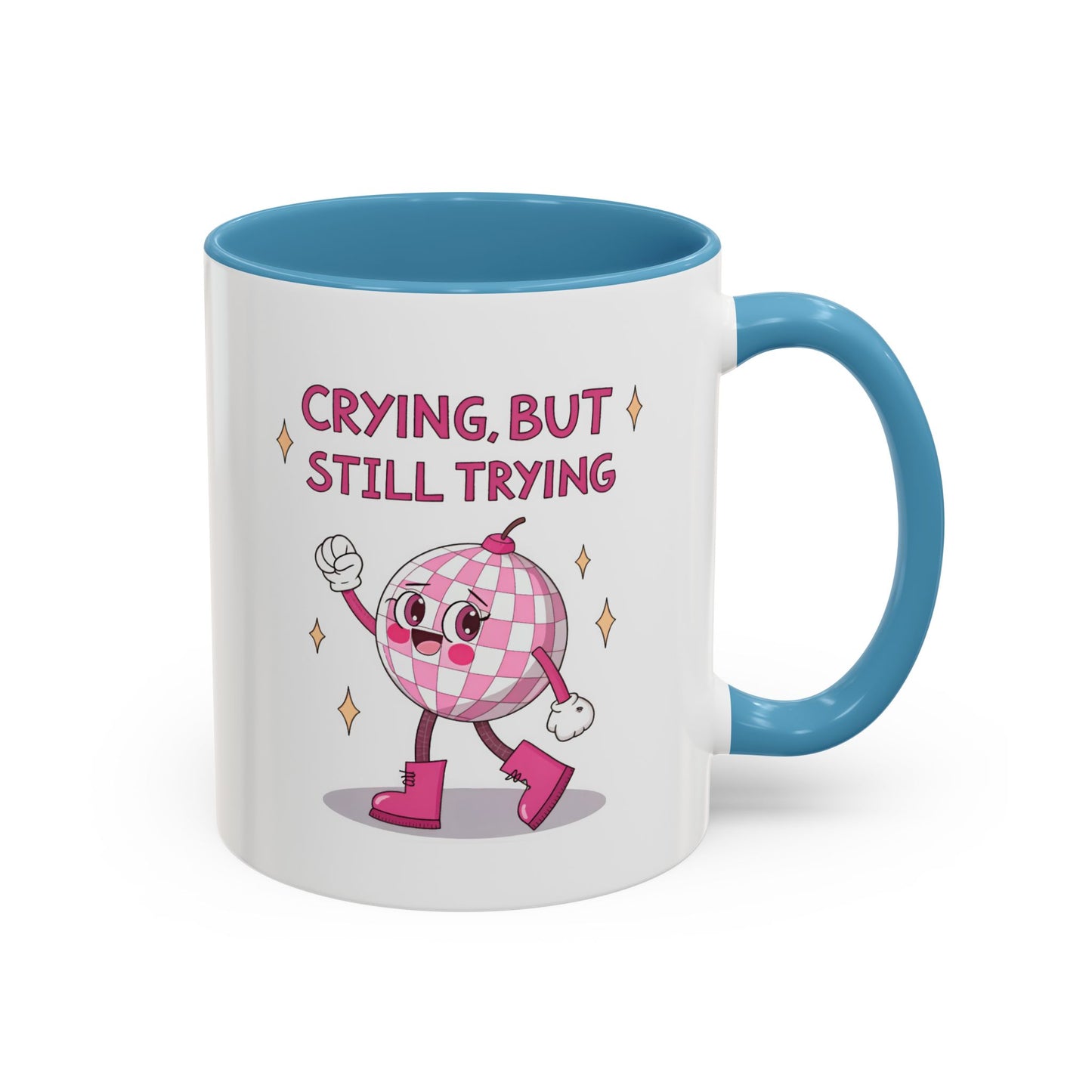 Wellness Mug - Crying But Still Trying