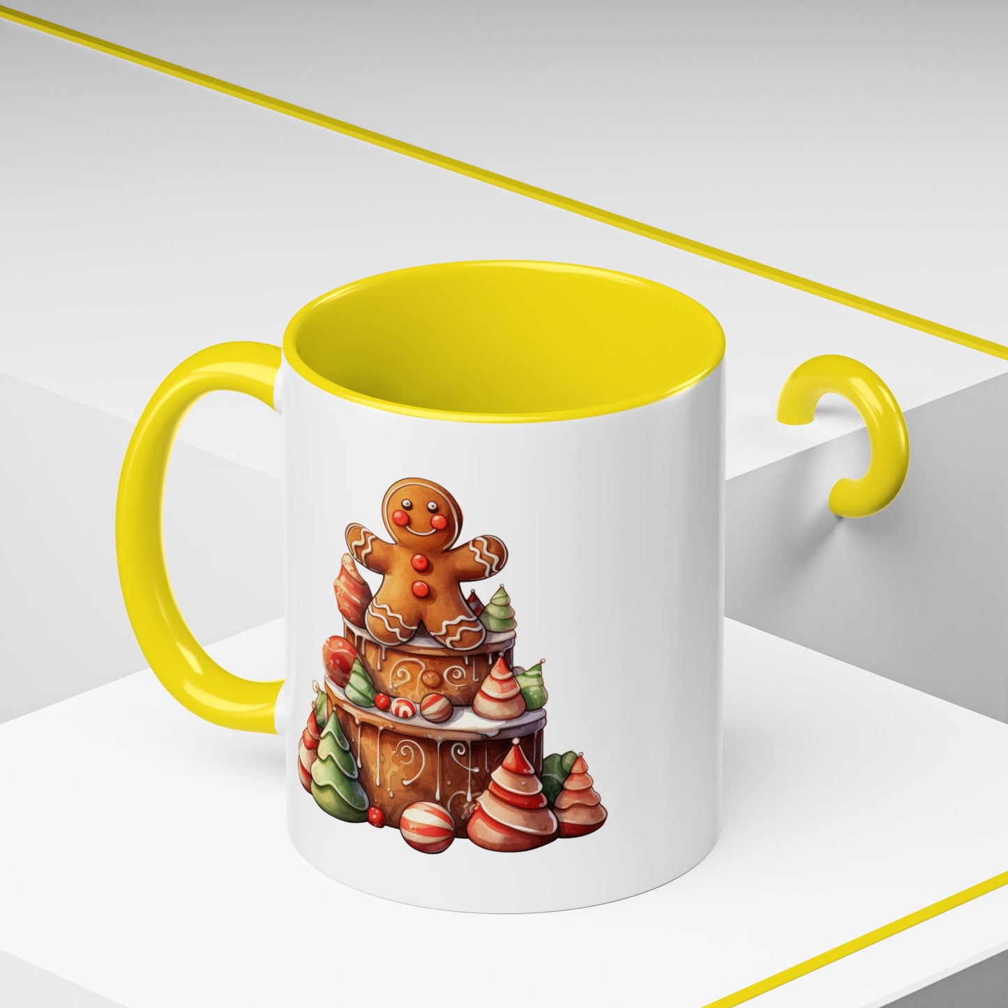 Christmas Mug - Gingerbread Man Cake