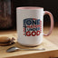 Religious Mug - One Nation Flag Cross