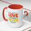 Anniversary Mug - A true Love Story Never Ends