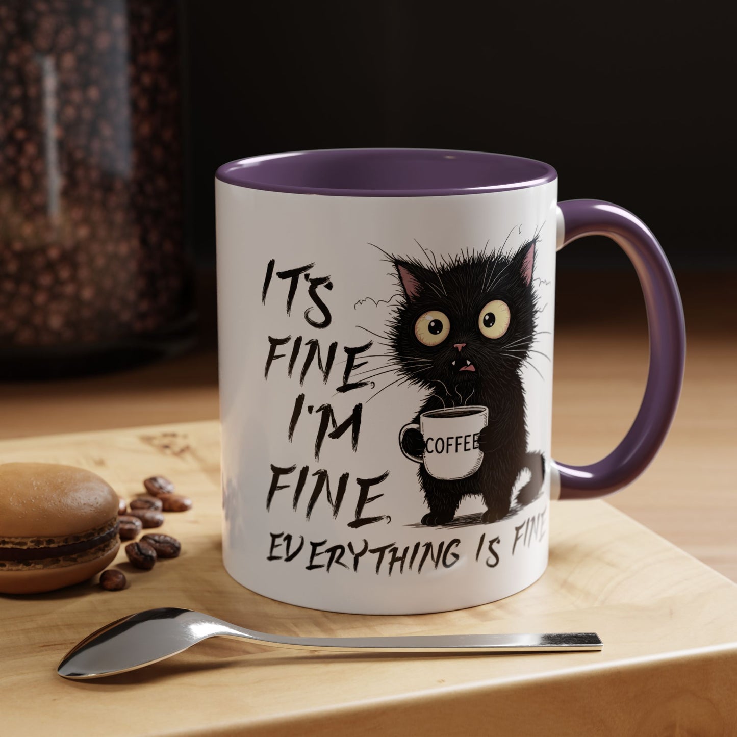 Animal Mug - It's Fine I'm Fine Everything is Fine