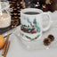 Christmas Mug - Snowy Landscape Train Wrap 9