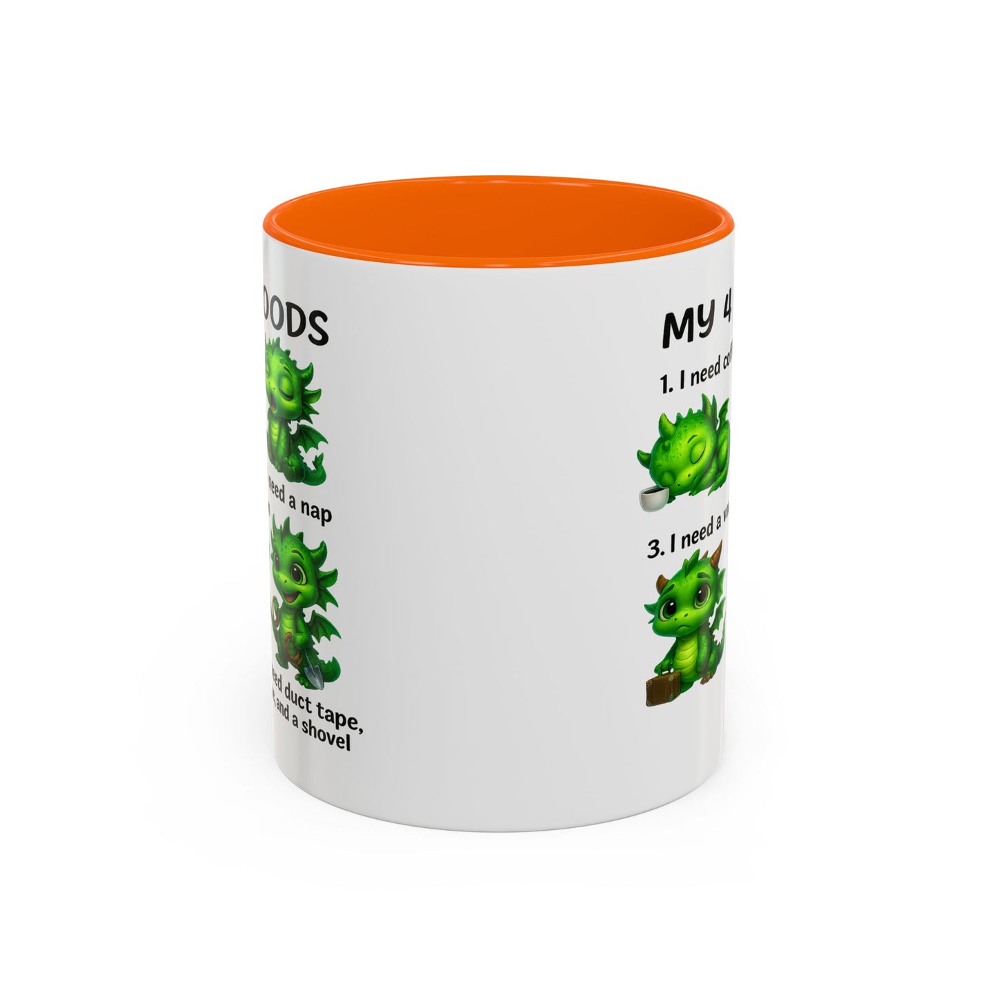 Humor Mug - My 4 Moods Dragon