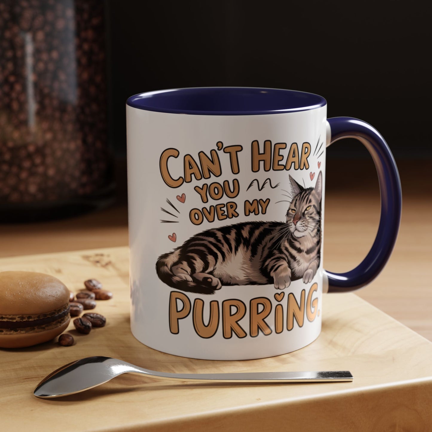 Animal Mug - Can't Hear You Over My Purring