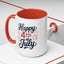 4th of July Mug - Happy 4th of July Fireworks