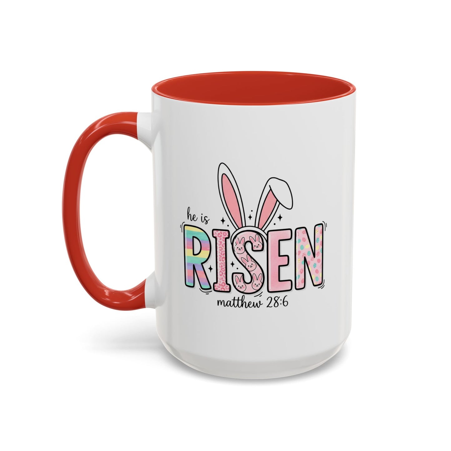 Easter Mug - He Is Risen Bunny