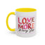 Wellness Mug - Love More Worry Less Frame
