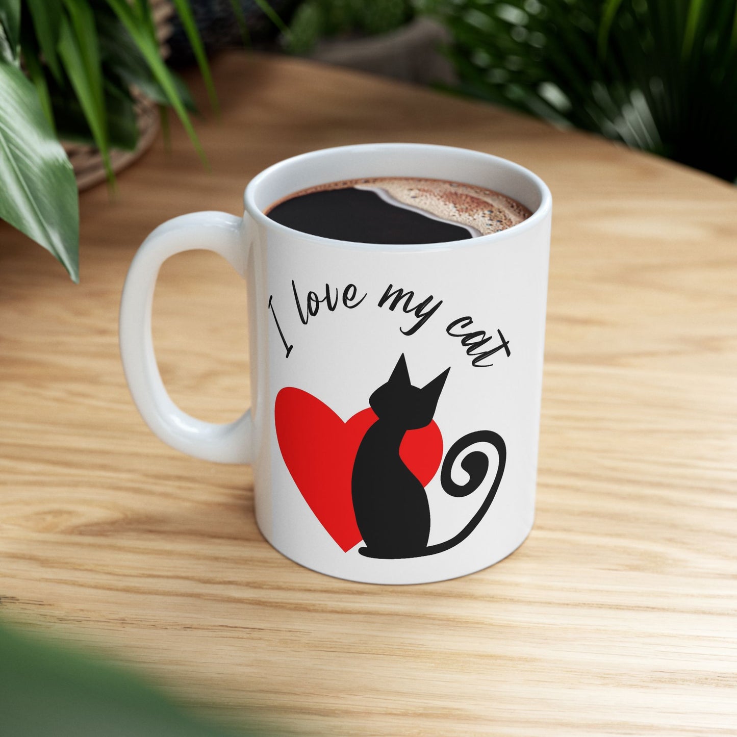 Animal Mug - I Love My Cat