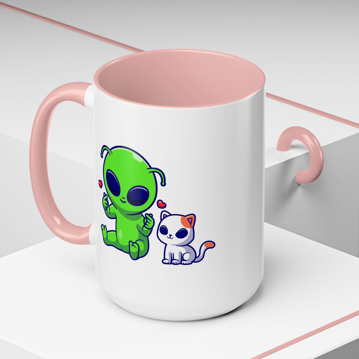 Alien Mug - Cute Alien Cat