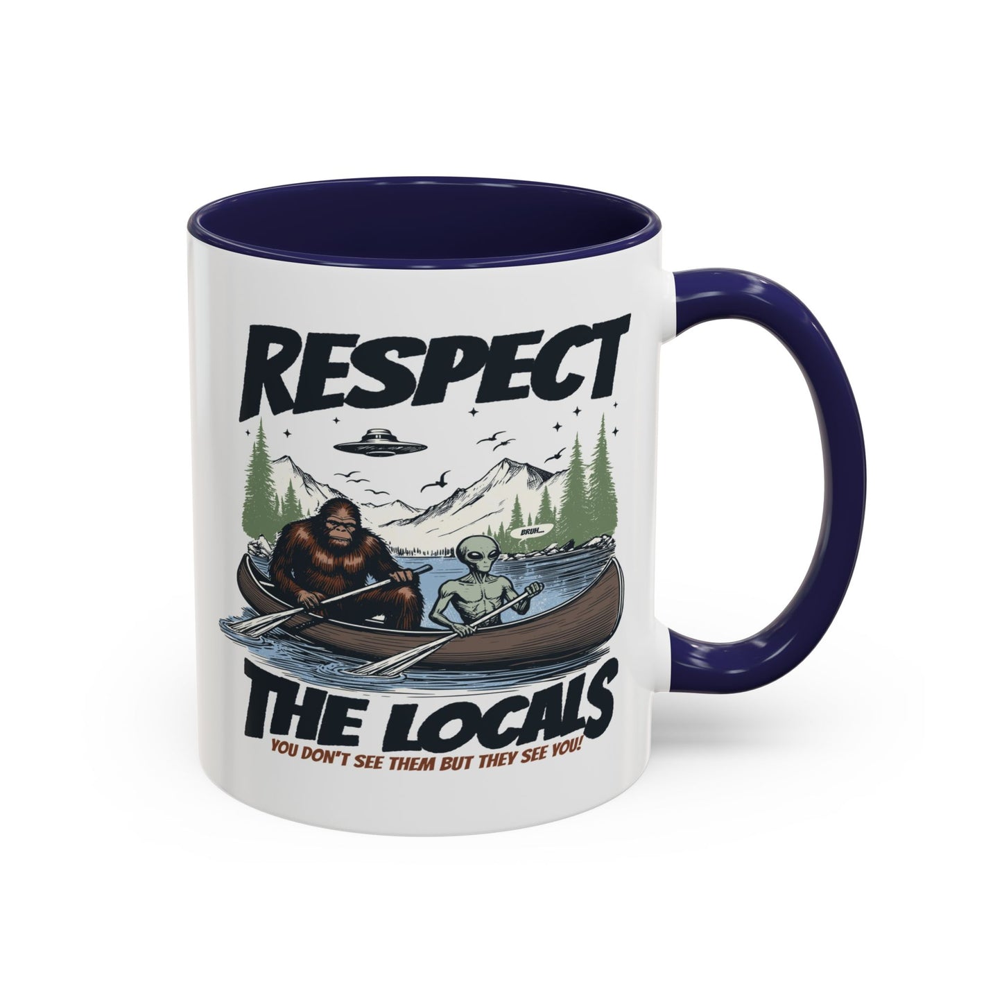 Alien Mug - Respect The Locals