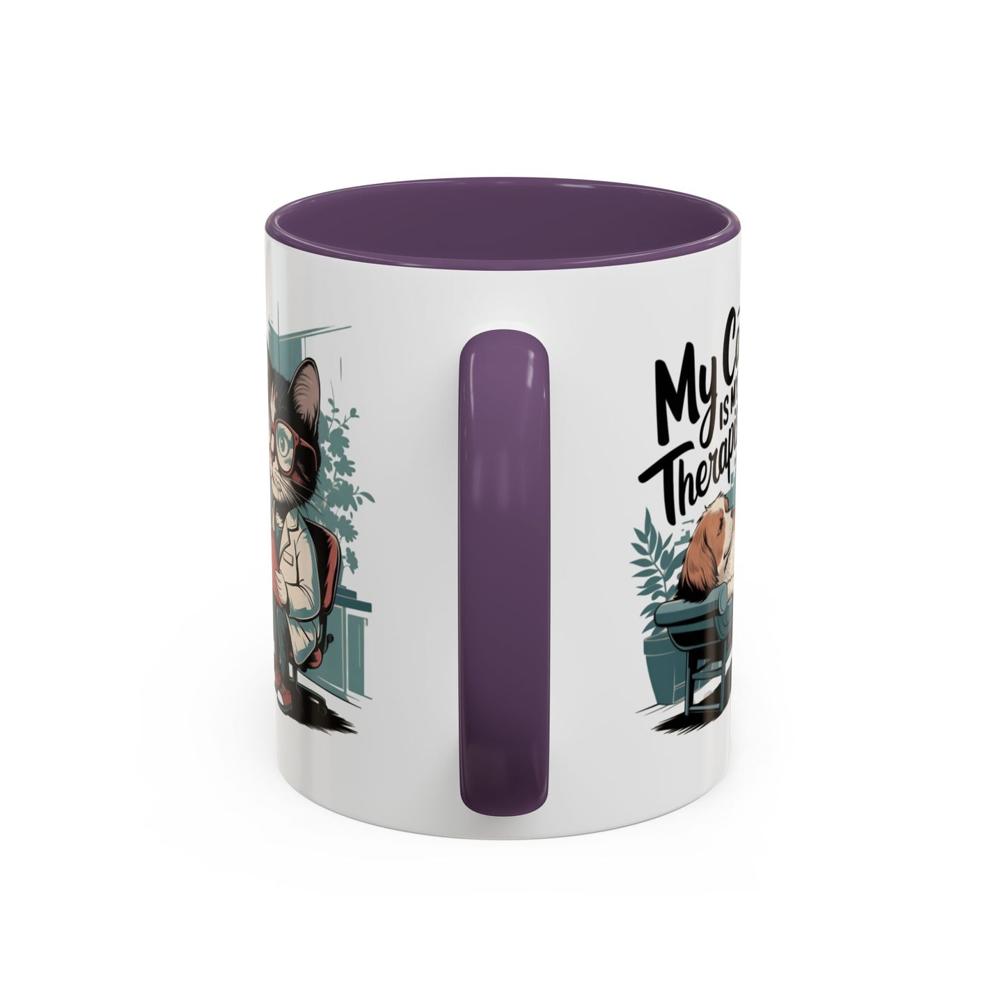 Animal Mug - My Cat Is My Therapist