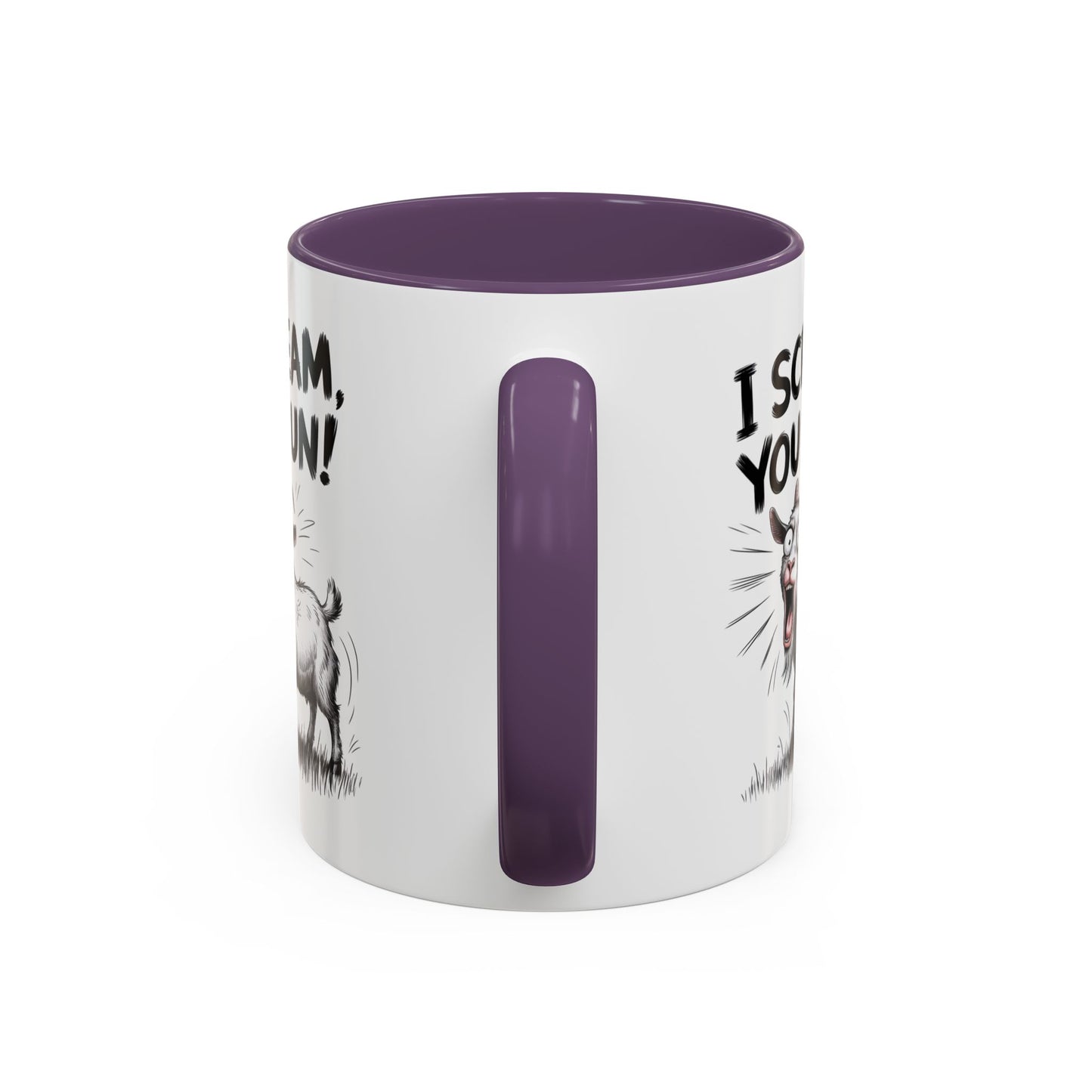 Humor Mug - I Scream, You Run