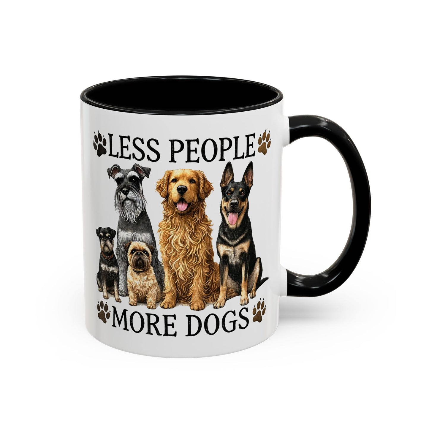 Animal Mug - Less People More Dogs