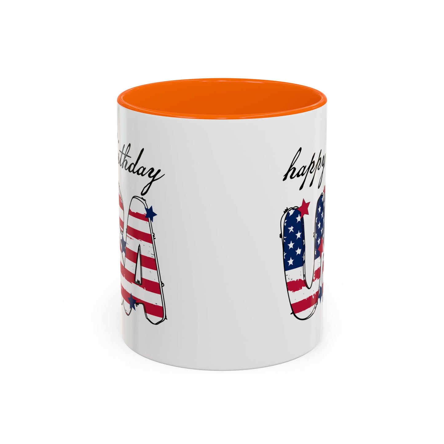 4th of July Mug - Happy Birthday USA