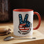 4th of July Mug - All American Girl Peace Sign