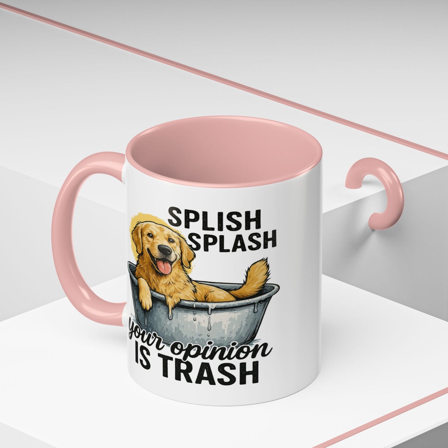 Animal Mug - Splish Splash Your Opinion Is Trash