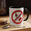 Adult Mug - Warning Don't Be A Cock Blocker