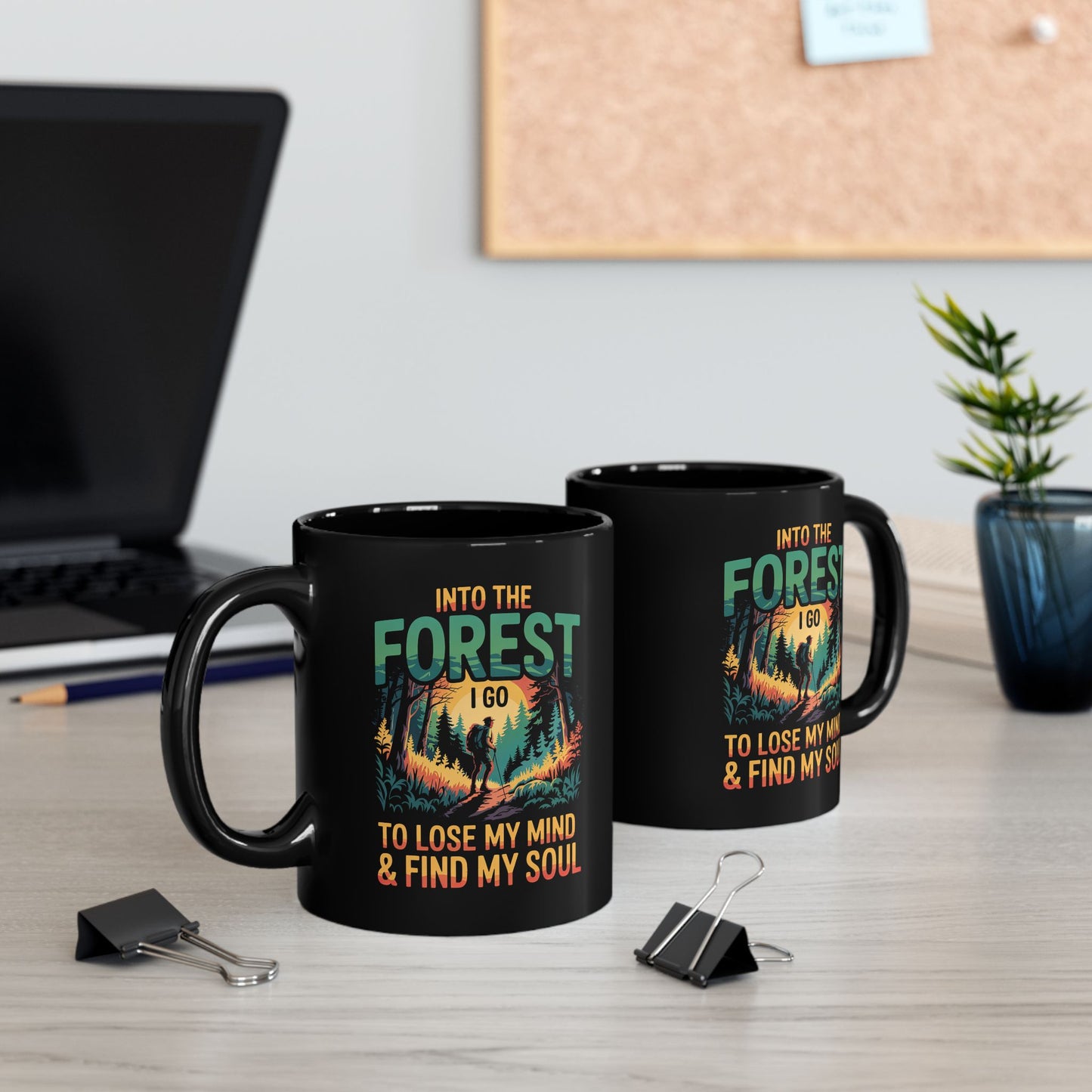Adventure Mug - And Into The Forest I Go