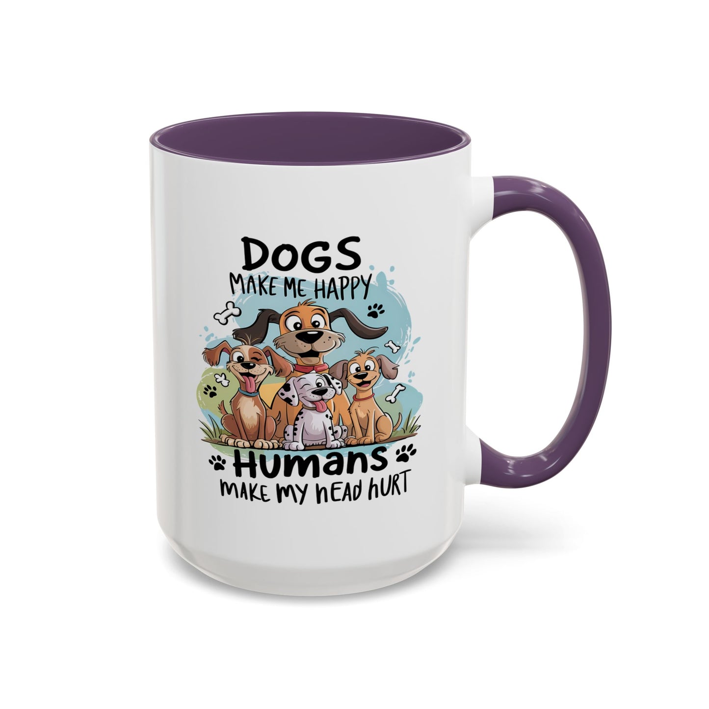 Animal Mug - Dogs Make Me Happy