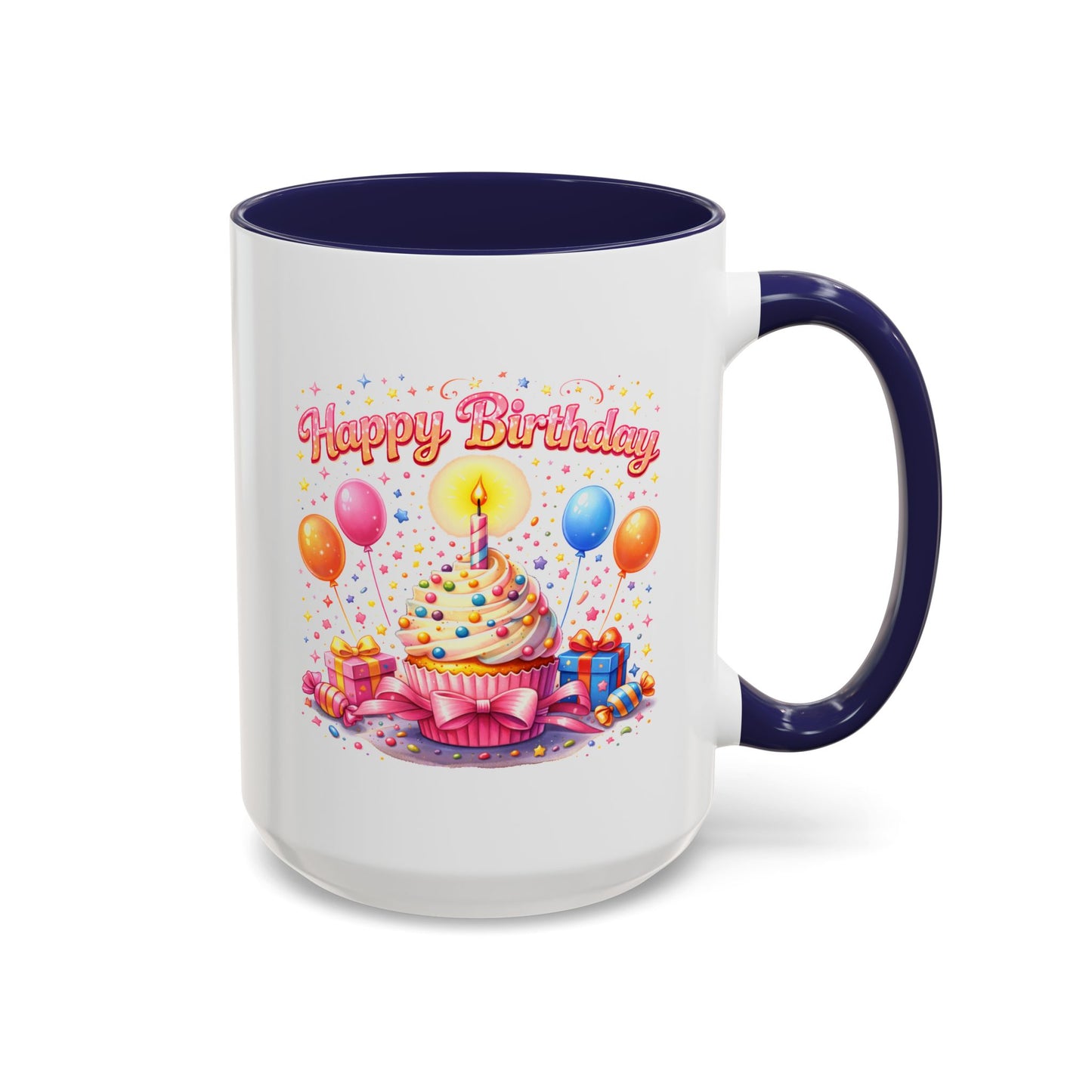 Birthday Mug - Cupcake Candle