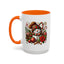Christmas Mug - Red and Green Snowman 2