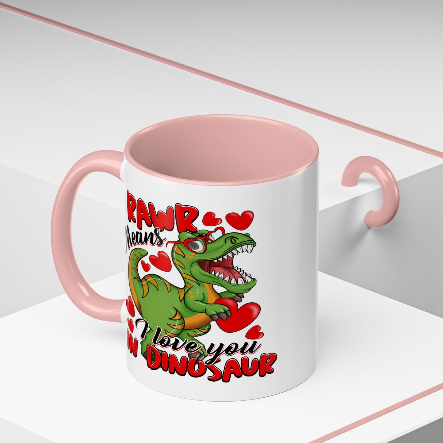 Anniversary Mug - Rawr Means I Love You