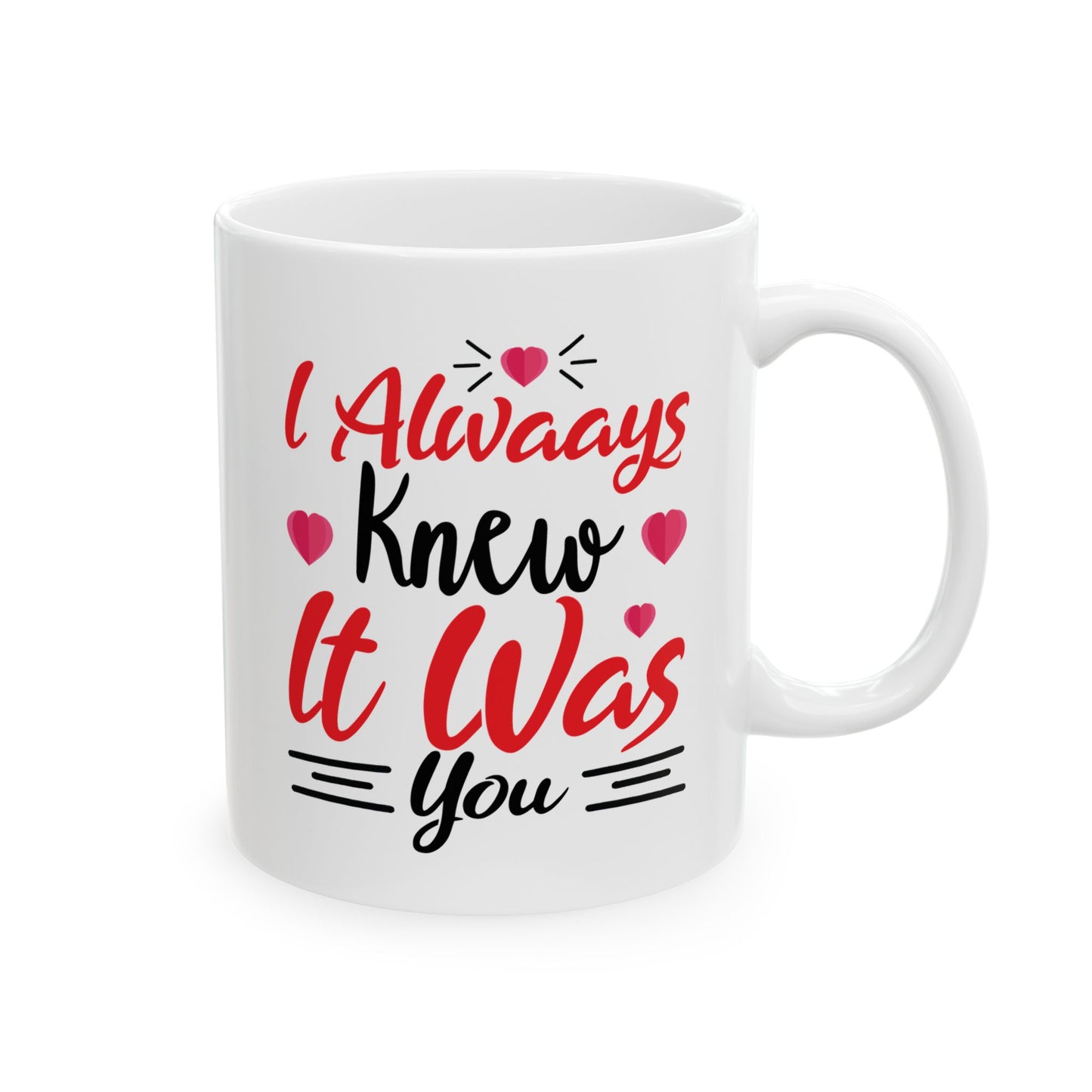 Anniversary Mug - I Always Knew It Was You